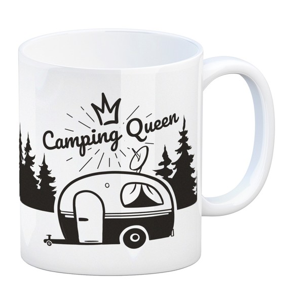 Camping Queen Kaffeebecher Mit WunderschöNen Reisemotiven-image