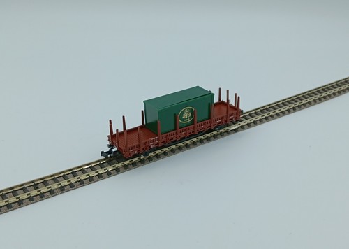 ROCO Rungenwagen mit Container, Jever Pilsener Epoche IV (820506) Spur N 1:160 | Zustand: Neu