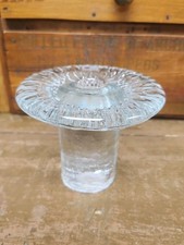 Vintage MCM handmade BLENKO Art  glass candle...