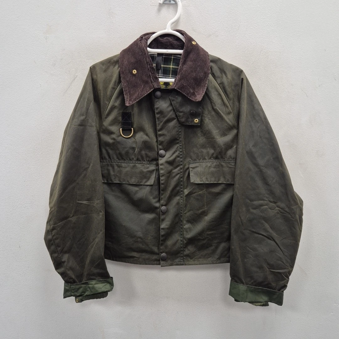 Barbour Vintage A130 Spey Fishing Wading Wax Waterproof Jacket Size Small
Opens in a new window or t