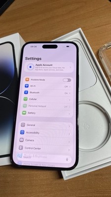 Apple iPhone 14 Pro Max 128 GB Space Schwarz Ohne simlock Smartphone  89%  