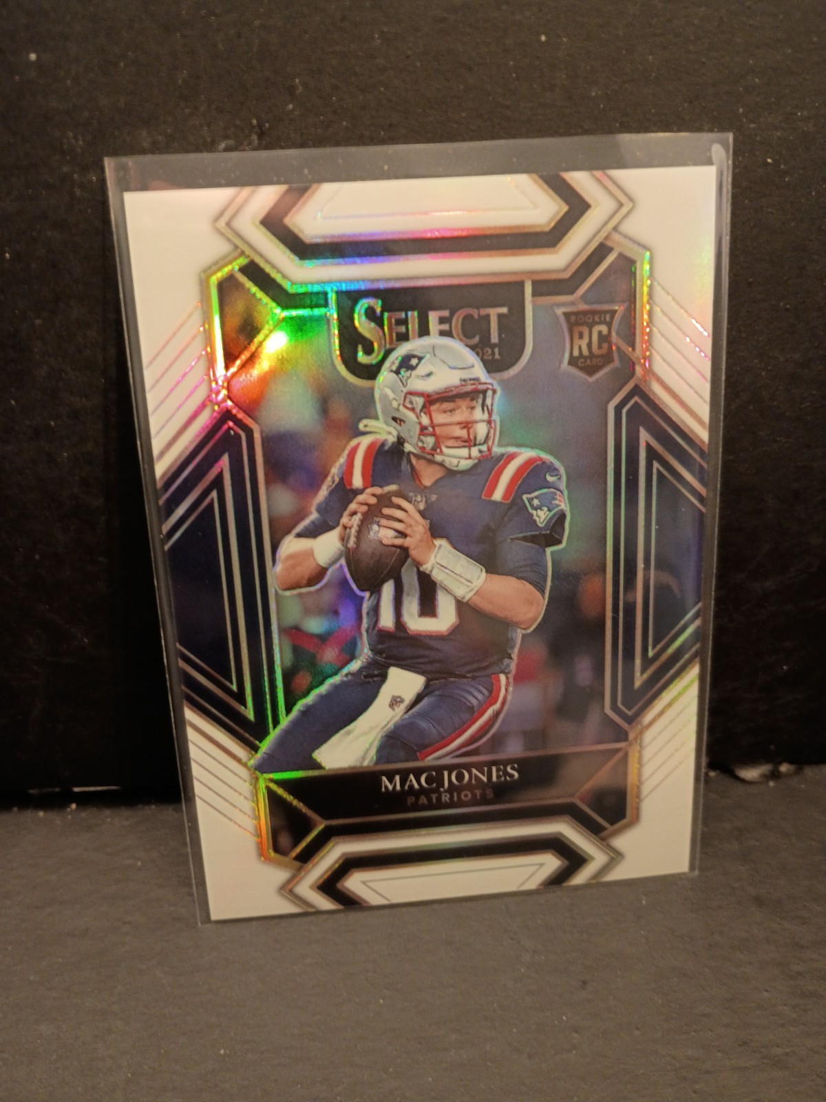 2021 Select - Club Level Mac Jones #251 Prizm (RC) White /35 Patriots 49ers