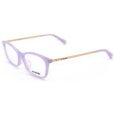 Love Moschino Women's Oval 52mm Eyeglasses Frames Lilac MOL535/F/SAM-789