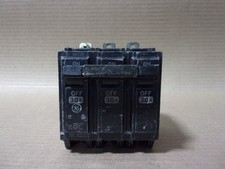 GE THQB THQB32030 3 Pole 30 Amp 120/240V Silk Circuit Breaker Flaw 46 AK