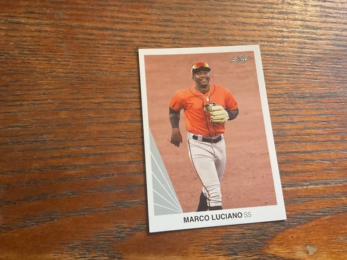 2020 Leaf Marco Luciano RC San Francisco Giants #07