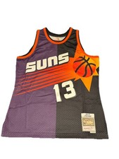 Mitchell  Ness Steve Nash Phoenix Suns Split Color Swingman Jersey Size L NWT