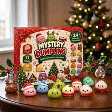 PRESALE Mystery Dumpling Advent Calendar 2026, 24 Days Christmas Countdown Blind