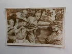 WW2 Photo Soldiers Rifles Tiger Photograph Military War Militaria Animal WWII