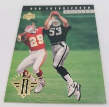 1994 Upper Deck Rob Fredrickson #30 Star Rookie Oakland Raiders Football Card. rookie card picture