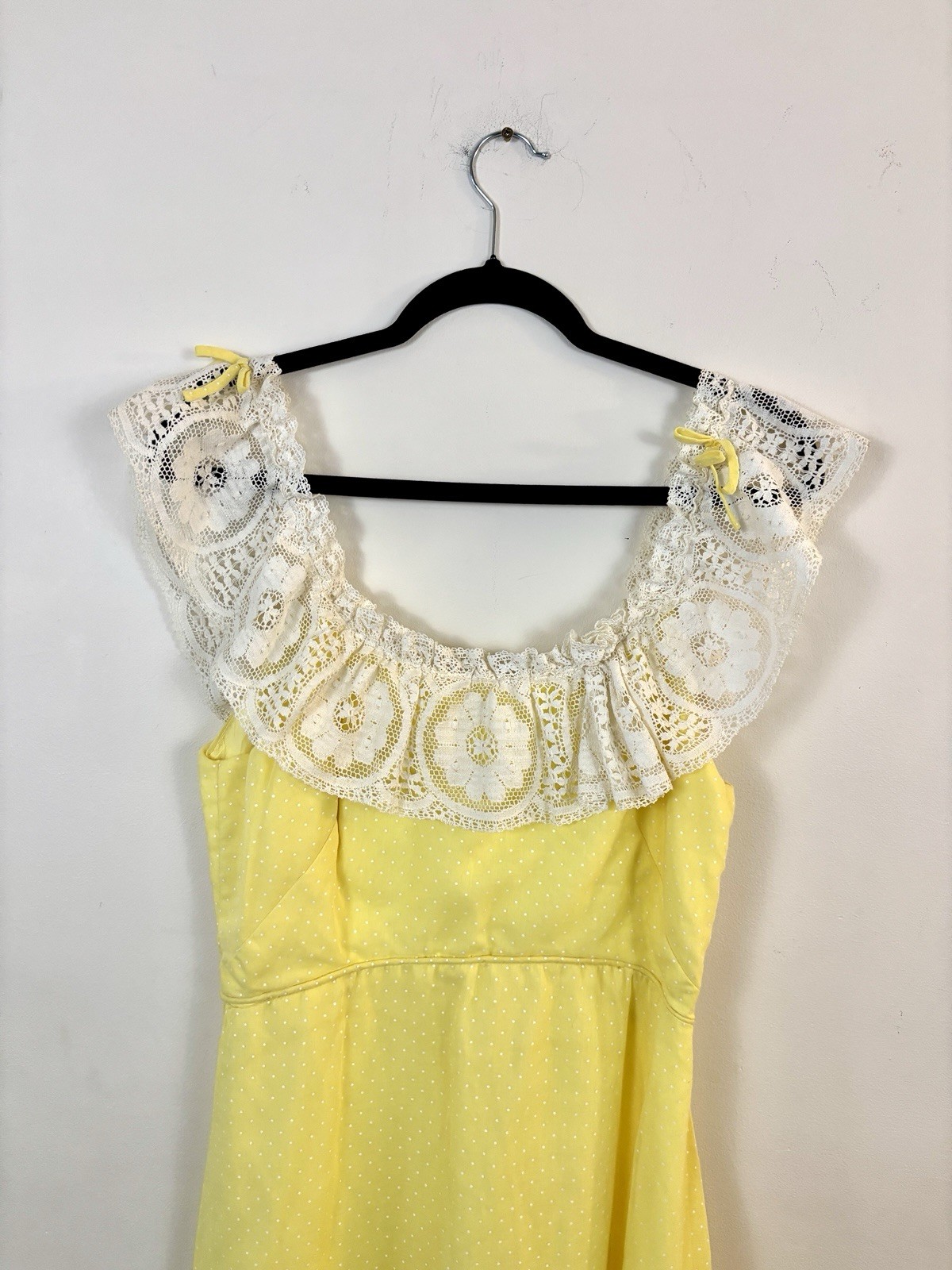 VINTAGE Flowerchild Hippie Boho GunneSax Style Ye… - image 2