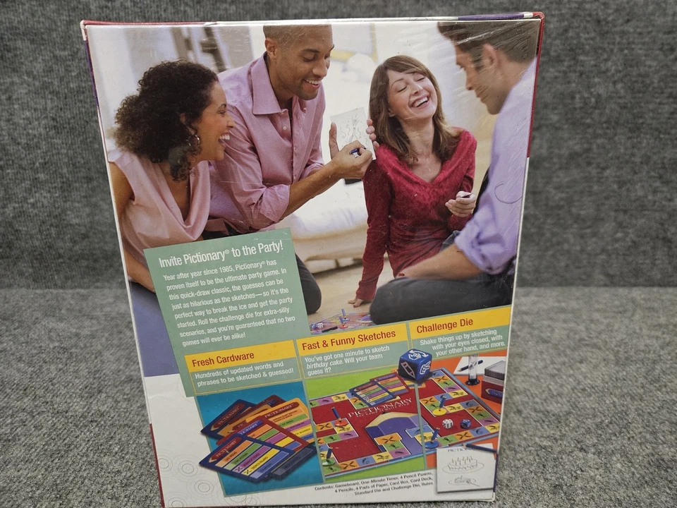 Hasbro Parker Brothers PICTIONARY The Game of Quick Draw - Image 2 of 4