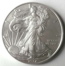 2017 American Silver Eagle 1oz .999 Fine Silver $1 Mint State