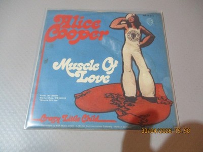 (160)  7'' Single - Vinyl - Alice Cooper - Muscle of Love