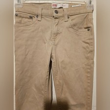Kids Levi s 511 Slim Sz 12 Reg khaki colored jeans..5 pockets