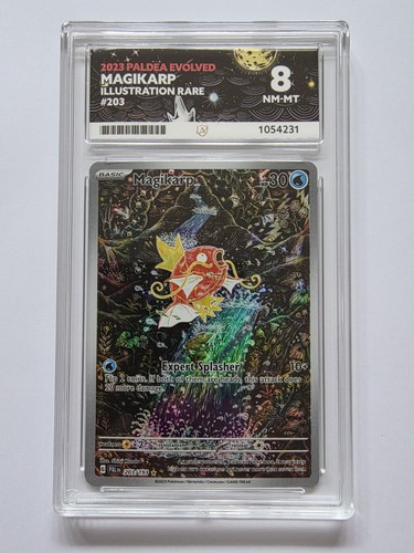 Pokémon TCG Paldea Evolved Magikarp Card 203/193 Illustration Rare Ace 9 Mint