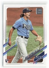 2021 Topps Update Brent Honeywell Jr. RC Tampa Bay Rays #US246