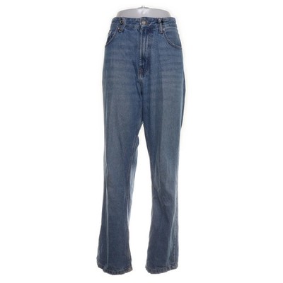 Bershka, Jeans, Größe: 38, BAGGY, Blau, Baumwolle, Einfarbig, Denim, Damen #Dgj