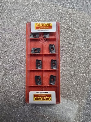 SANDVIK, R390-11 T3 08M-PL, Carbide Milling Inserts, S30T Grade, New, Box Of 10
