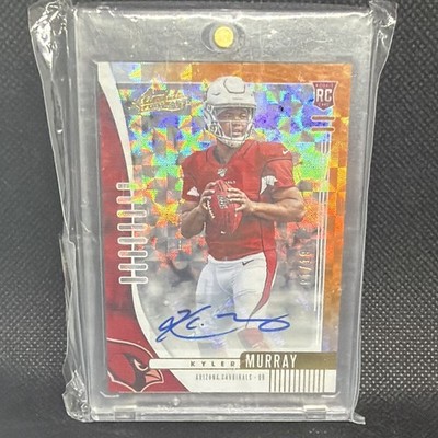 2019 Panini Absolute Kyler Murray Rookie Auto Orange 1/18 JERSEY NUMBER