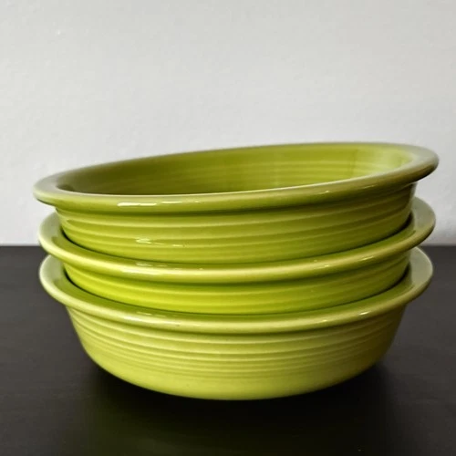 Fiesta Lemongrass 7" Cereal Bowls, set of 3