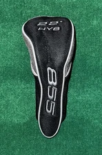 NEW Tommy Armour 855 Hybrid/Rescue 22* Golf Head Cover Black Grey Fast Shipping