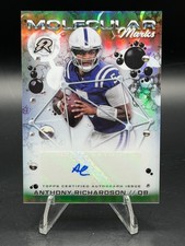 Anthony Richardson 2025 Topps Resurgence Molecular Marks Silver AUTO Colts