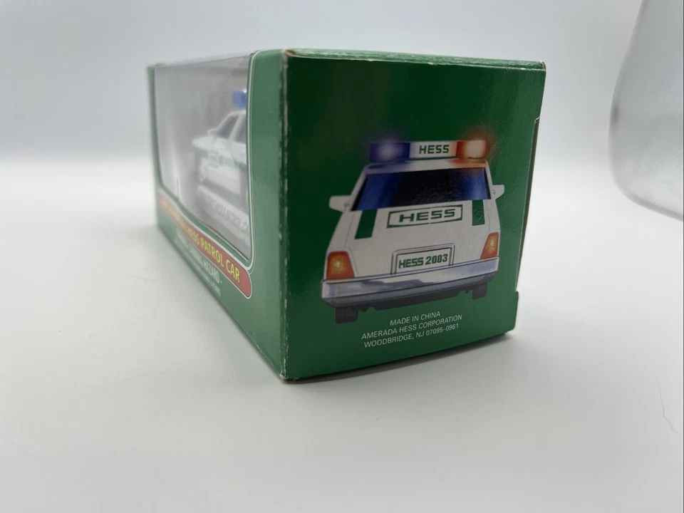 Vtg 2003 Hess Miniature Patrol Car - Police Car - Tested, Needs Repair to Work - Image 3 of 4