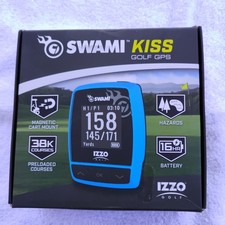 Izzo Swami Kiss Golf GPS Entfernungsmesser (blau) - neu versiegelt