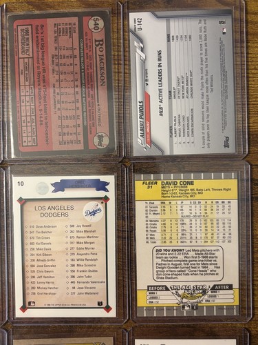 (15) Card HOF MLB Baseball Lot • Barry Bonds • Randy Johnson RC • Gary Sheffield - Picture 3 of 16