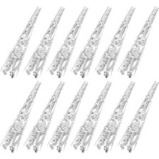 120 Pcs Jewelry Accessories Making Beads Caps Cones for Supplies