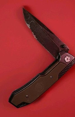 Smith & Wesson 8.3in High Carbon S.S. Folding Pocket Knife With Clip 