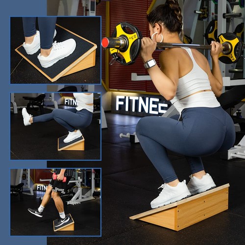 Incline Board for Knee Over Toe Exercises Tilt Board for Squats with a Tra... - Picture 6 of 6