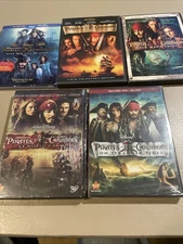 5 Dvd Lot - Pirates Of The Caribbean  See Description for details.