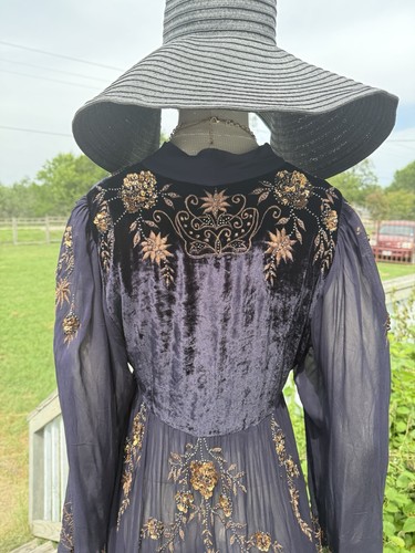 Free People Brontë Duster Whimsy Goth Cardigan Witchy Medium - Picture 6 of 11