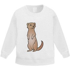 'Cute Mongoose' Kid's Sweatshirt / Sweater / Jumper (KW046974)