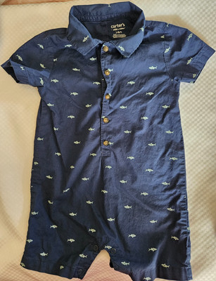 Carter's Child of Mine Boy's Romper/ US Size24 Months Boy's Apparel/Toddler