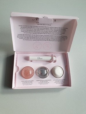 Miss Dior EDP The Rose Beauty Ritual 4 Piece Set Travel Size FOTOS