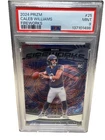 2024 Panini Prizm Fireworks Caleb Williams RC #25 PSA 9 Bears Rookie