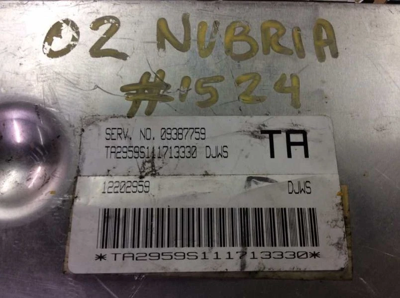 ENGINE CONTROL COMPUTER MODULE AT LOW EMISSION 09387759 FITS 01 02 DAEWOO NUBIRA - Image 2 of 4