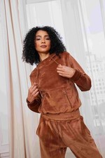 Women's Plus Size 2Pcs Outfits Velour Sweatsuits Sets Long Sleeve Tracksuit Sets