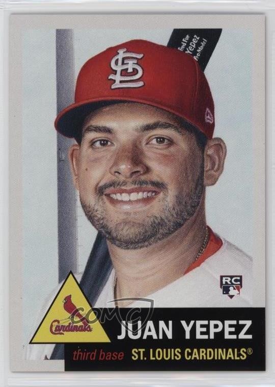 2022 Topps Living Set Online Exclusive /1929 Juan Yepez #541 Rookie RC