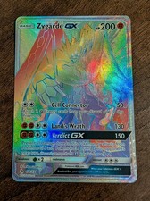 Zygarde GX 136/131 Rainbow Secret Rare Forbidden Light Pokemon TCG NM on eBay
