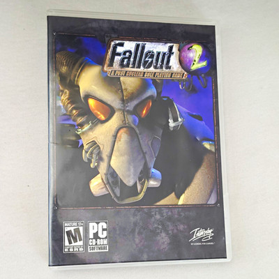 Fallout 2 PC CD-ROM Interplay 1998 Vintage Computer Game Disc Unused
