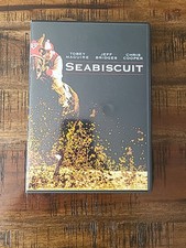 Seabiscuit DVD 2003 Tobey Maguire Jeff Bridges Chris Cooper DreamWorks Universal
