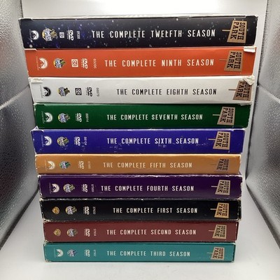 South Park DVD Lot Season 1 2 3 4 5 6 7 8 9 1-9 & 12 Comedy Central *read