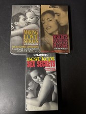 Lot Of 3 Vintage Play boy VHS Tapes, *1