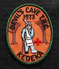 1973 "GROTTA DEL DIAVOLO CONSIGLIO TRE FIUMI PRIMO SOCCORSO" LUPETTO BSA TOPPA