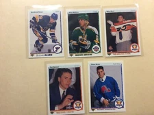 1990-91 UPPER DECK LOT OF 5 ROOKIES  H101436