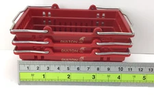 3 Pcs  Decorations Realistic Miniature Supermarket Baskets