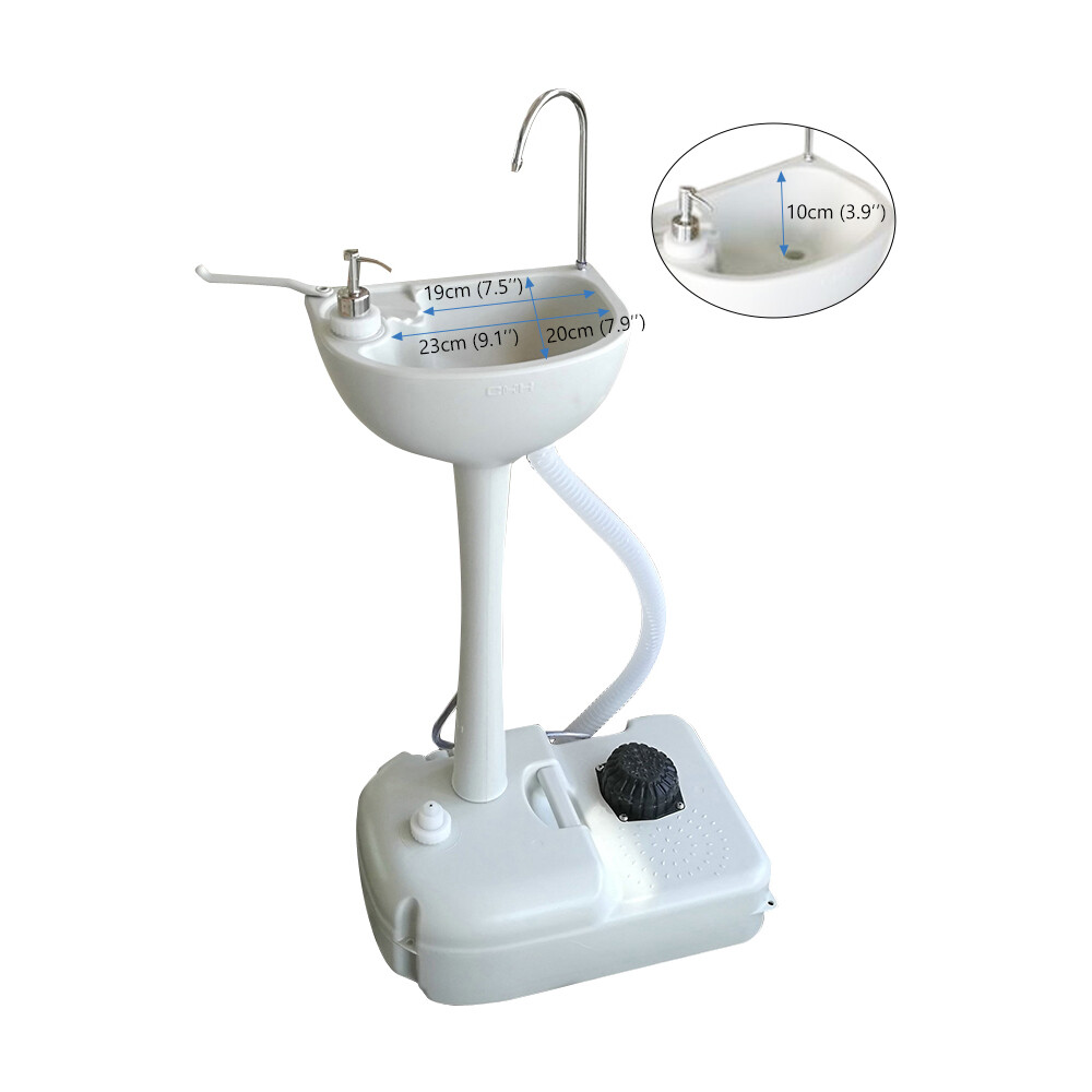 Handwashing Station Outdoor Hand Wash Basin HIKE CREW Portable